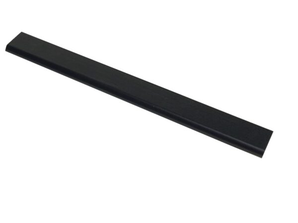 Plakplint 240cm gefolied: AC0199, zwart