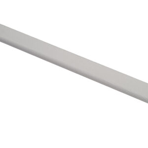 Plakplint 240cm gefolied: AC0660, grijs