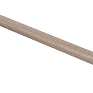 Plakplint 240cm gefolied: AC1288, teak grijs