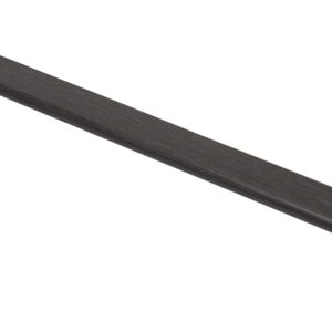 Plakplint 240cm gefolied: AC1465, wenge grijs
