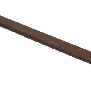 Plakplint 240cm gefolied: AC1023, wit eik donker