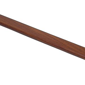 Plakplint 240cm gefolied: AC0705, merbau