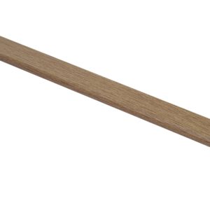 Plakplint 240cm gefolied: AC0839, teak