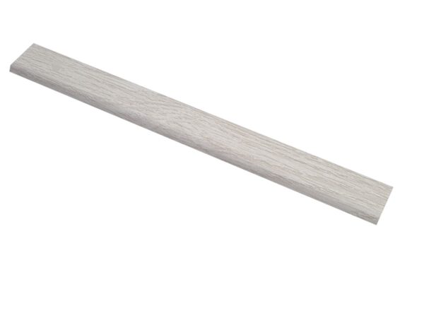 Plakplint 240cm gefolied: AC1551, Eik wit LHD
