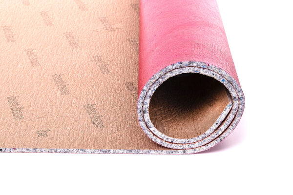 Ondertapijt 150cm elegance red