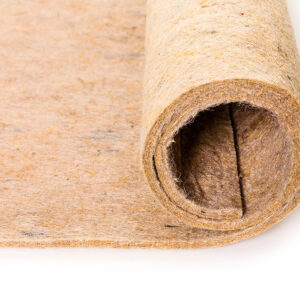 Vilt ondertapijt 200cm extra naturel 8mm