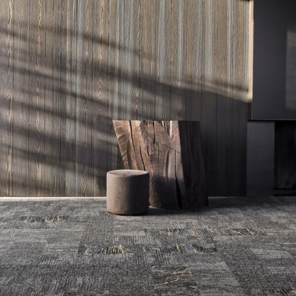 IVC CARPET TILES C243 IMPERFECTION GRIT 959, doos 4m2, 100x25cm, 8,6mm dik - Afbeelding 3
