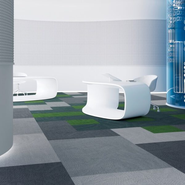 IVC CARPET TILES C048 IMMERSION LIBERATE 699, doos 5m2, 50x50cm, 7,3mm dik - Afbeelding 2