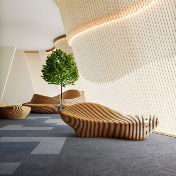 IVC CARPET TILES C048 IMMERSION LIBERATE 848, doos 5m2, 50x50cm, 7,3mm dik - Afbeelding 3