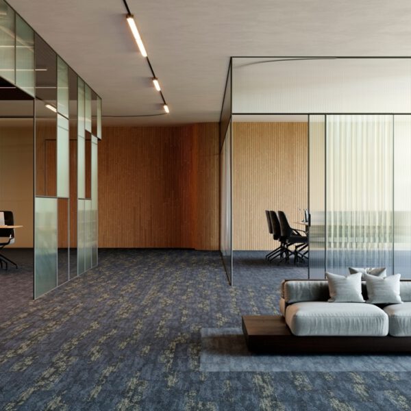 IVC CARPET TILES C051 RUDIMENTS METALLIC CLAY 559, doos 5m2, 100x25cm, 7,1mm dik - Afbeelding 3