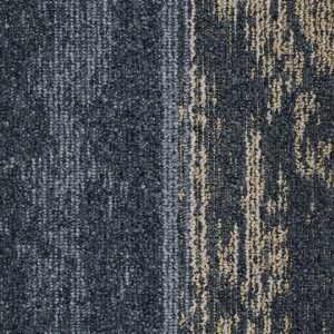 IVC CARPET TILES C051 RUDIMENTS METALLIC CLAY 559, doos 5m2, 100x25cm, 7,1mm dik