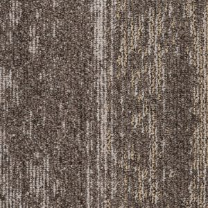IVC CARPET TILES C051 RUDIMENTS METALLIC CLAY 778, doos 5m2, 100x25cm, 7,1mm dik