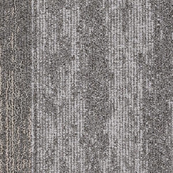IVC CARPET TILES C051 RUDIMENTS METALLIC CLAY 964, doos 5m2, 100x25cm, 7,1mm dik