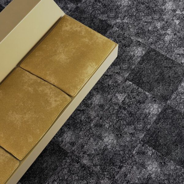IVC CARPET TILES C047 CONTOUR PERSPECTIVE 959, doos 5m2, 50x50cm, 6,4mm dik - Afbeelding 3