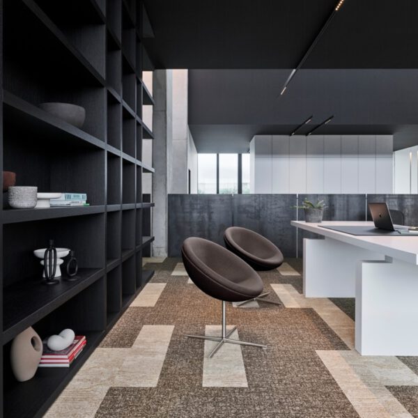 IVC CARPET TILES C245 IMPERFECTION RUPTURE 751, doos 4m2, 100x25cm, 8,7mm dik - Afbeelding 5
