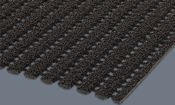 Beautifloor Derby 05 outdoor-/veiligheidsmat, 120cm, lava